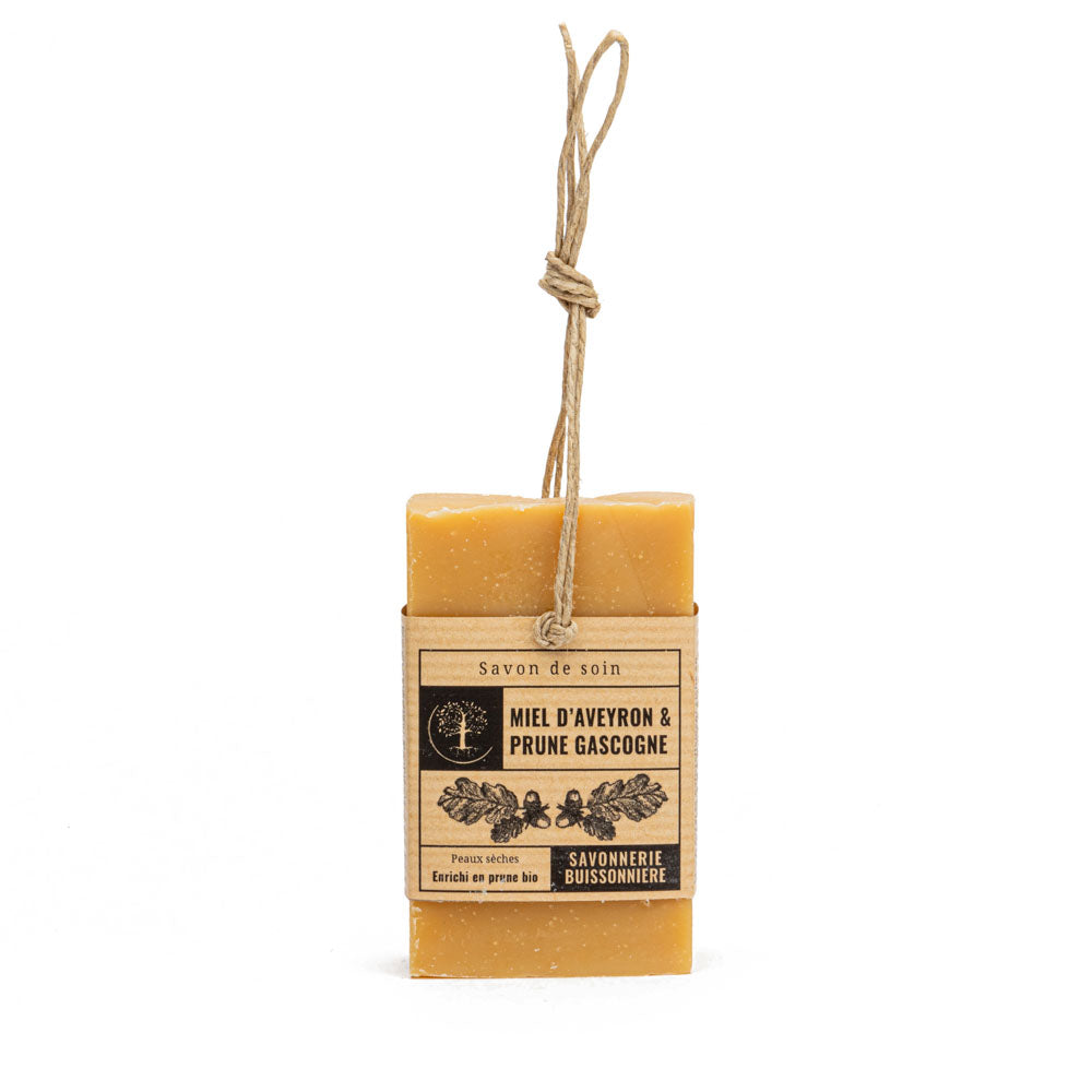 Organic Honey & Plum Soap from southern France
