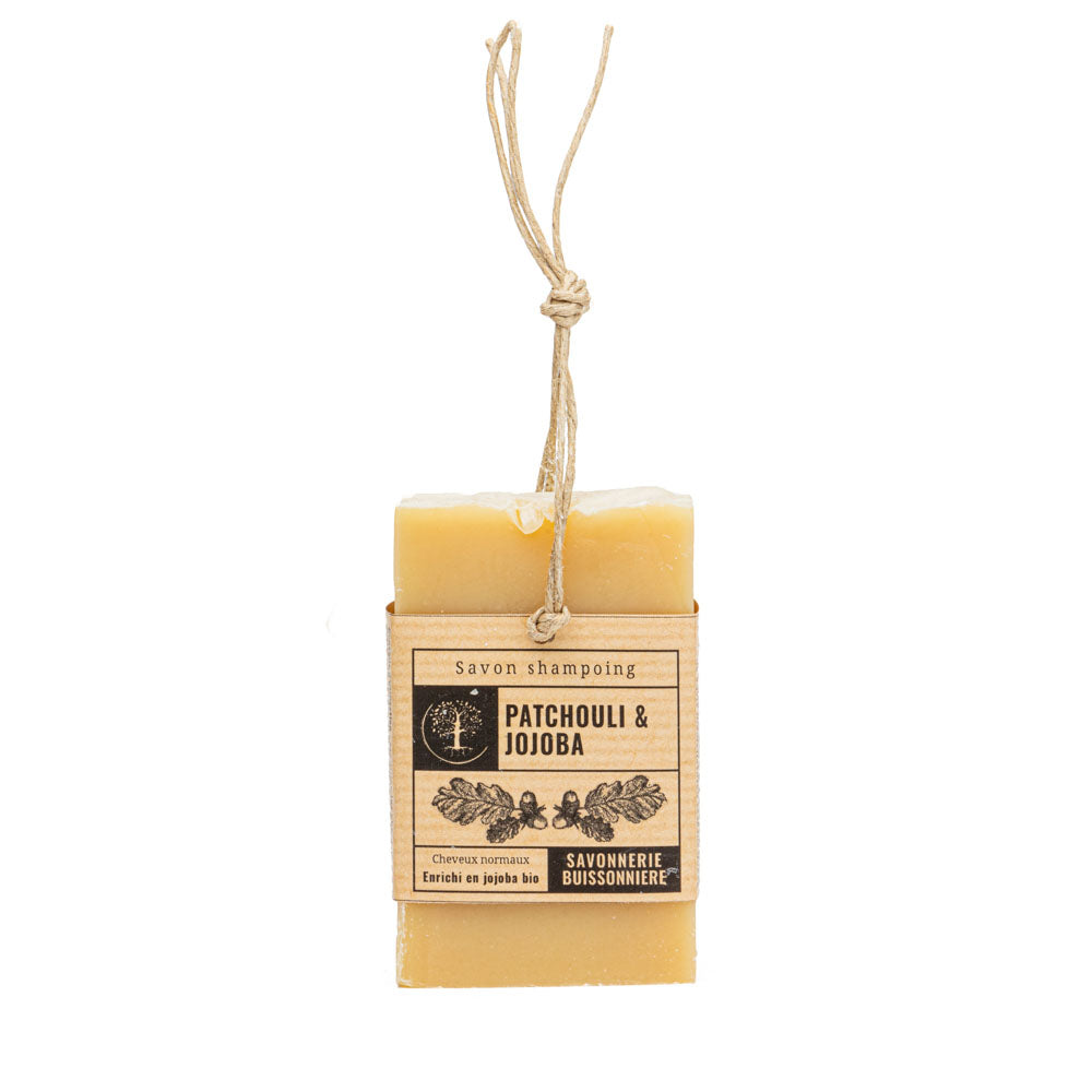 Organic Patchouli & Jojoba Shampoo Bar - For all hair types